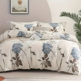 Big  Flower Duvet Cover Twin