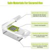 12 in 1 Vegetable Chopper, Multifunctional Food Slicer Dicer Grater with Hand Protector, Egg Separator & Peeler, Kitchen Veggie Cutter for Onion