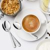 12-Piece Small Coffee Spoons, 6-Inch Stainless Steel Espresso Spoons for Coffee/Sugar/Tea, Hammered Design & Rust Free, Dishwasher Safe