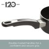 High Performance 11 Inch Nonstick Stovetop Griddle, Dishwasher Safe, Black