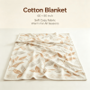Personalized Custom Pattern Blanket, Custom-Made Vintage College Style Soft Warm Throw Blanket for Home Bedroom Dorm Gift, Available in 30X40,40X50